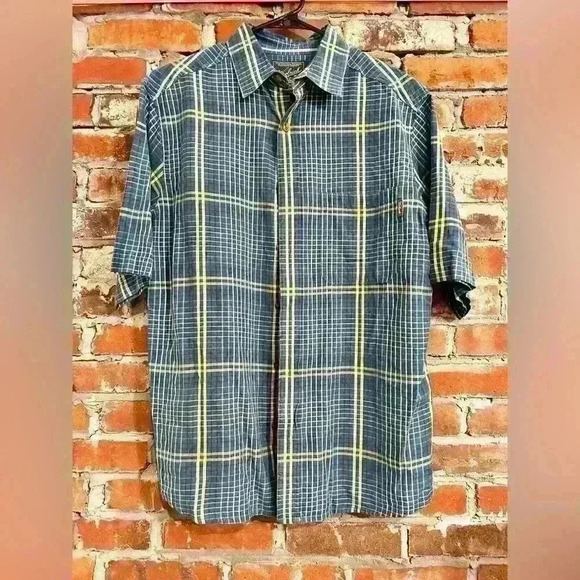 Woolrich Striped Button Down Casual Shirt Size M - Picture 1 of 7